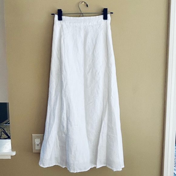 Roller Rabbit Fawn MIDI Linen Skirt-L - Picture 11 of 12